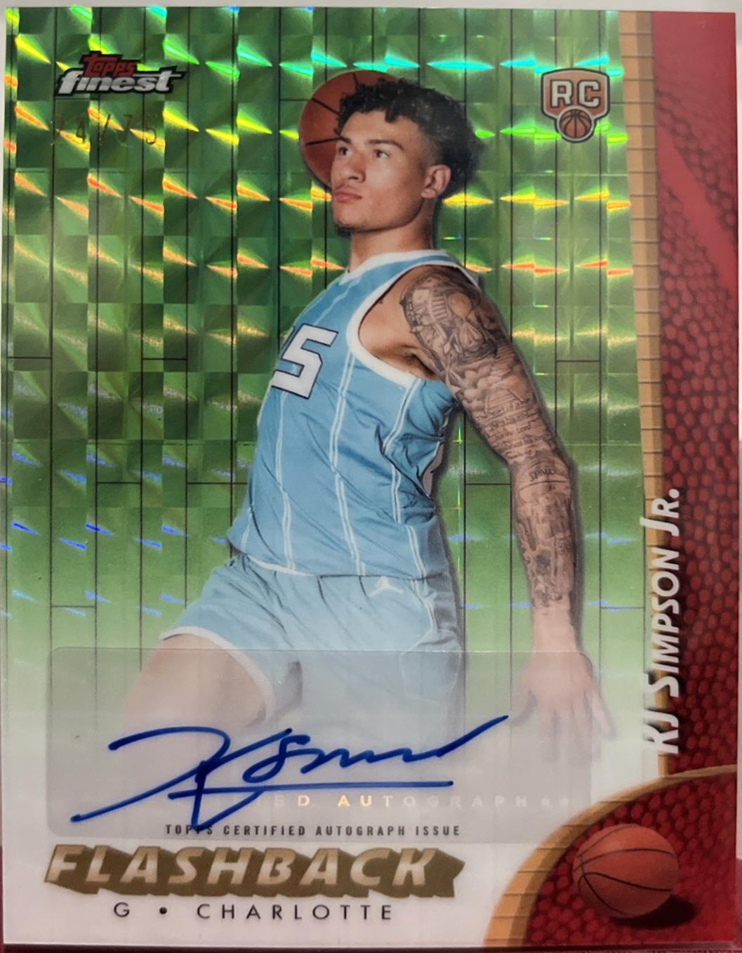 KJ Simpson Jr. [Green Geometric] #FBA-KS