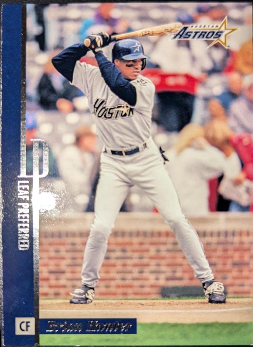 Brian Hunter #48 Baseball Cards 1996 Leaf Preferred