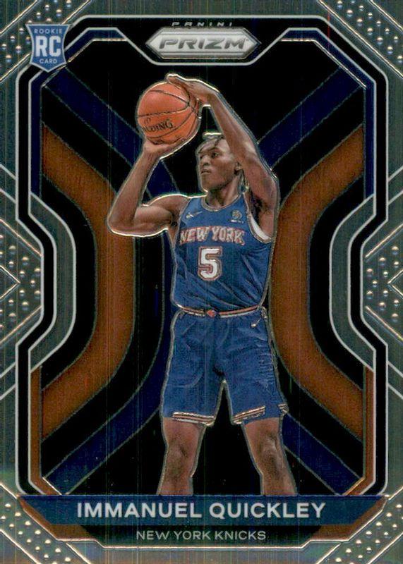 Immanuel Quickley #296 Basketball Cards 2020 Panini Prizm
