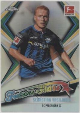 Sebastian Vasiliadis #FS-14 Soccer Cards 2019 Topps Chrome Bundesliga Future Stars