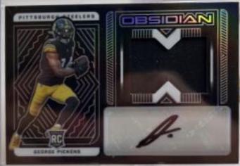 George Pickens #218 2022 Panini Obsidian Football