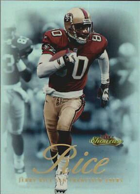Jerry Rice #15 Football Cards 2000 Fleer Showcase