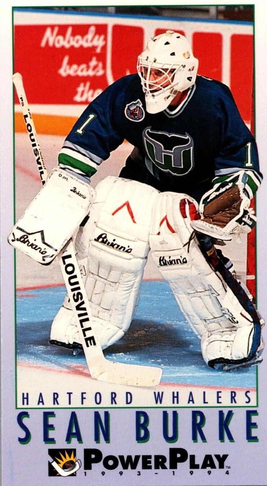 Sean Burke #103 #103 Hockey Cards 1993 Fleer Power Play