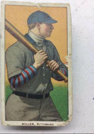Dots Miller #NNO Baseball Cards 1909 T206 Polar Bear