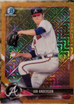 Ian Anderson #BCP83 2018 Bowman Mega Box Chrome Baseball