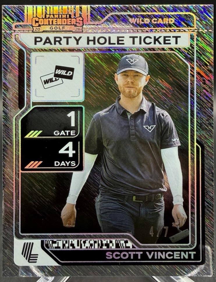 Scott Vincent #32 2026 Panini Contenders LIV Golf