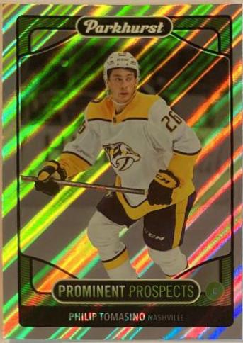 Philip Tomasino #PP9 Hockey Cards 2021 Parkhurst Prominent Prospects