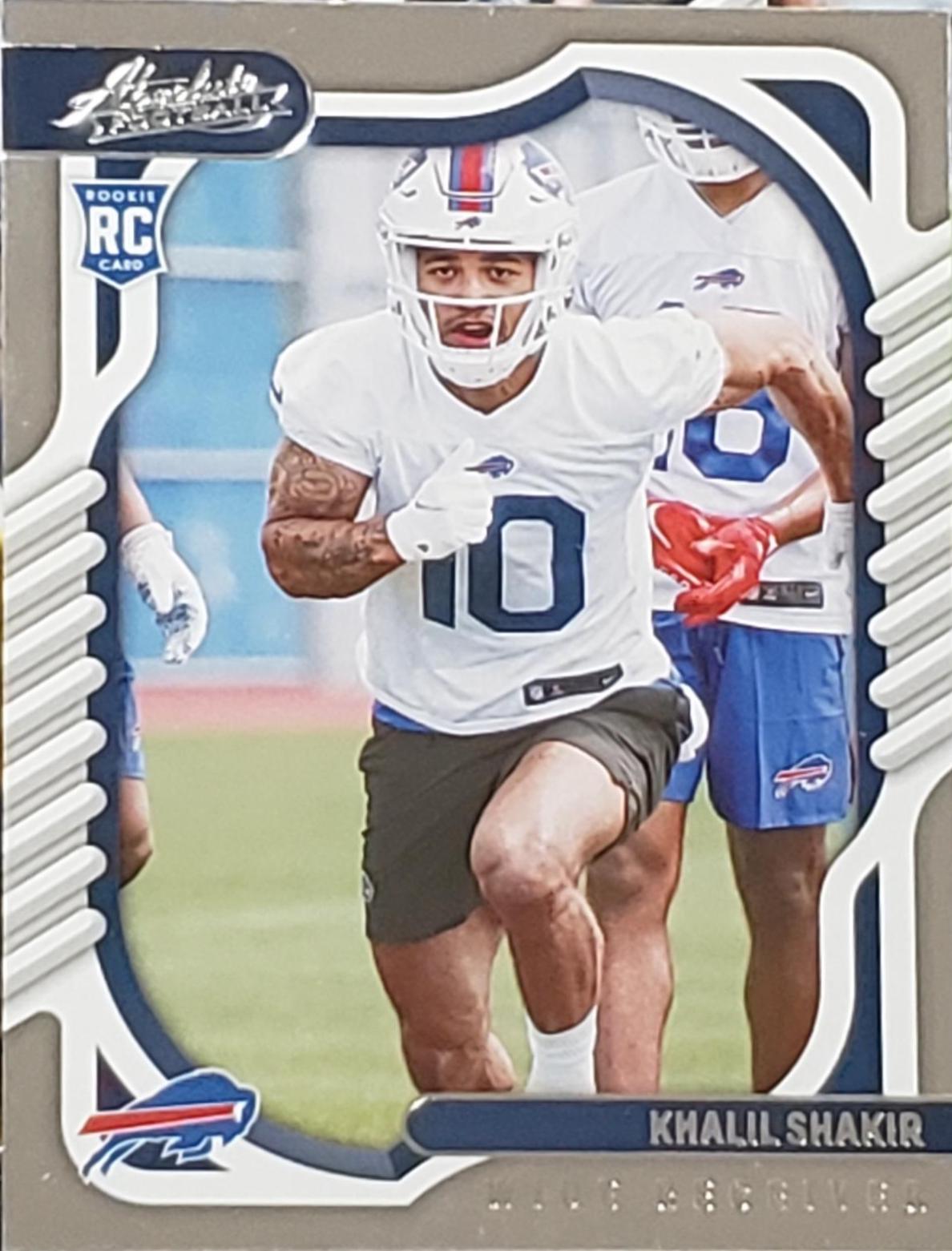 Khalil Shakir #179 Football Cards 2022 Panini Absolute