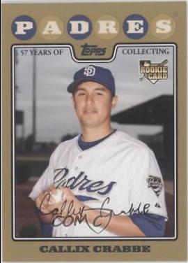 Callix Crabbe #389 Baseball Cards 2008 Topps
