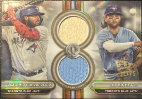 Vladimir Guerrero Jr. / Bo Bichette [Gold Dual Player] #DR2-GB
