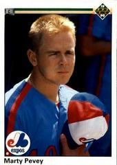Marty Pevey #628 Baseball Cards 1990 Upper Deck Prices