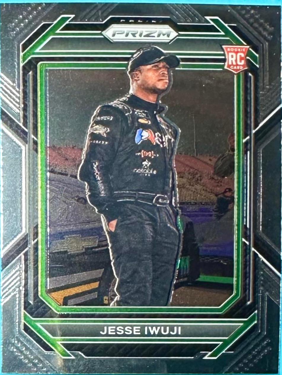 Jesse Iwuji #28 Racing Cards 2023 Panini Prizm NASCAR