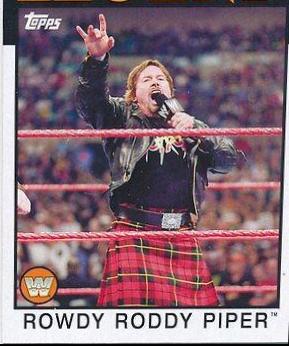 Rowdy Roddy Piper #101 Wrestling Cards 2016 Topps WWE Heritage