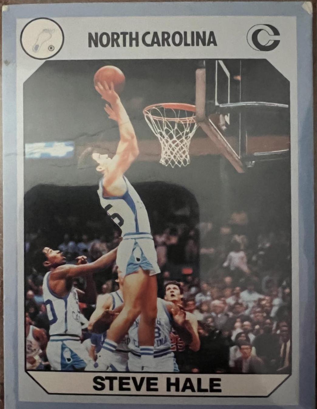 Steve Hale #82 Basketball Cards 1990 Collegiate Collection North Carolina