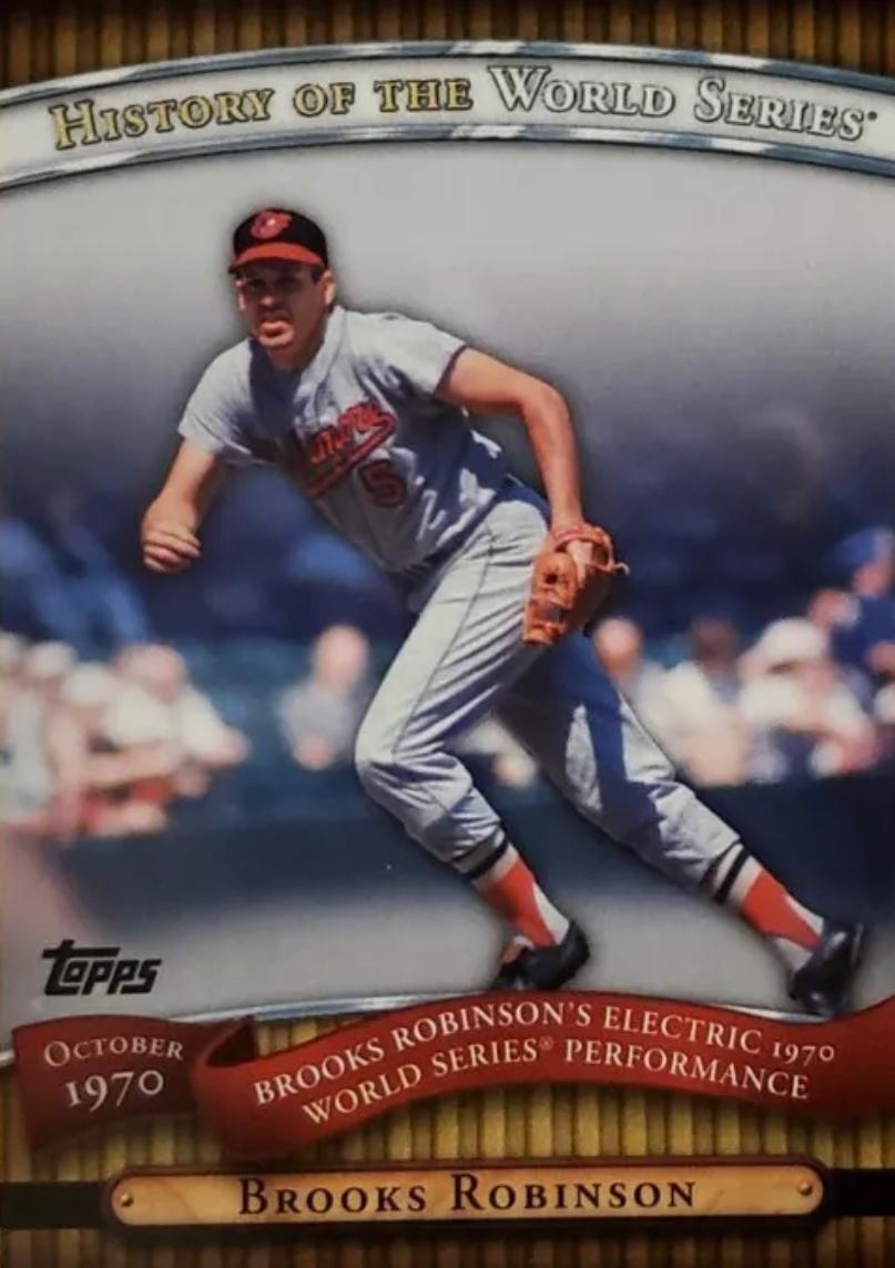 Brooks Robinson #HWS16 Baseball Cards 2010 Topps Heritage History of World Series