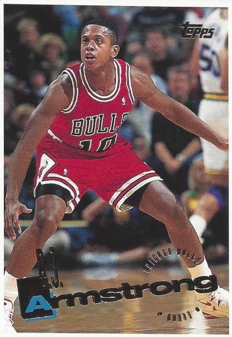 B.J. Armstrong #95 Basketball Cards 1995 Topps