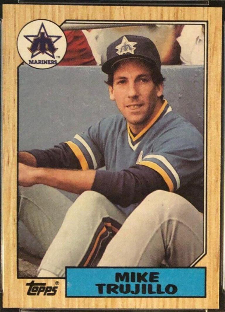 Mike Trujillo #402 Baseball Cards 1987 Topps