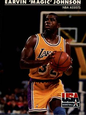 Magic Johnson #36 Basketball Cards 1992 Skybox USA