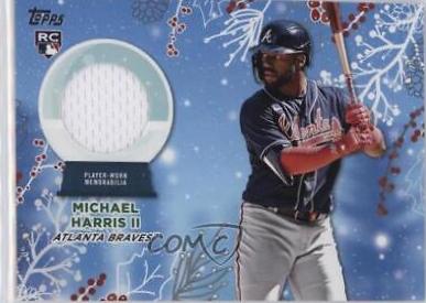 Michael Harris II #RC-MH Baseball Cards 2023 Topps Holiday Relics