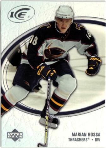 Marian Hossa #7 Hockey Cards 2005 Upper Deck Ice