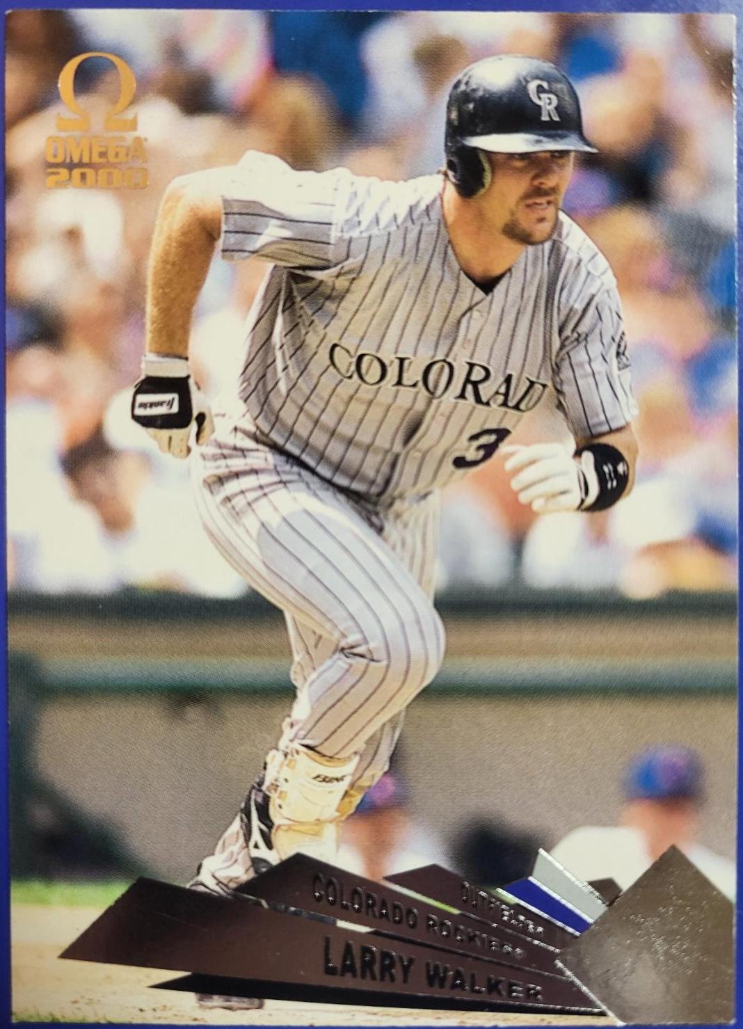 Larry Walker #48 Baseball Cards 2000 Pacific Omega