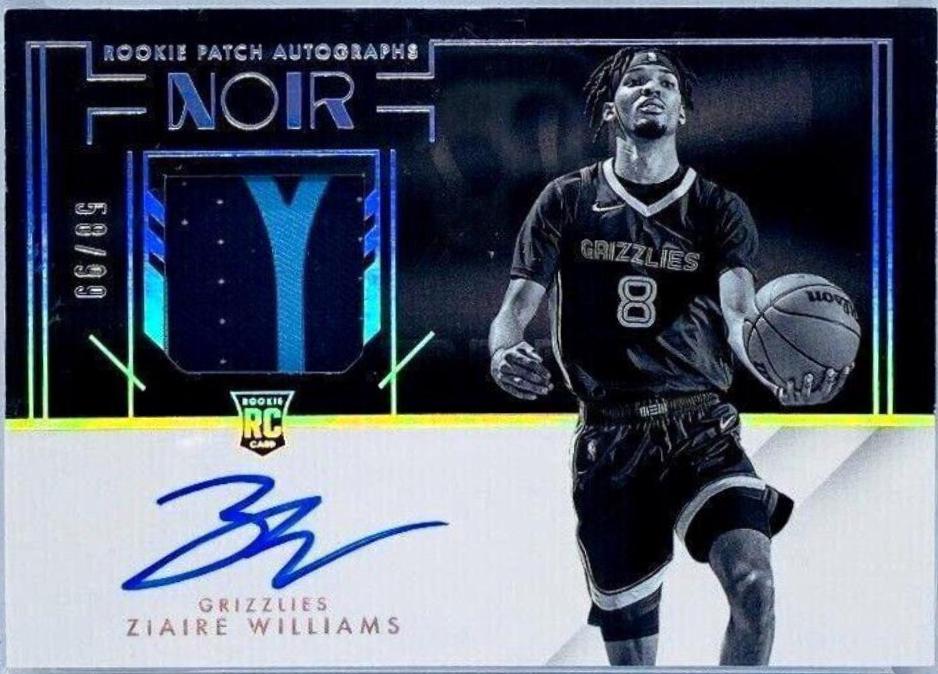 Ziaire Williams #312 2021-22 Panini Noir Basketball