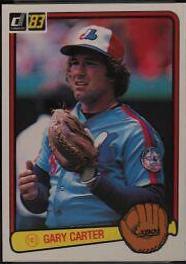 Gary Carter #340 Baseball Cards 1983 Donruss