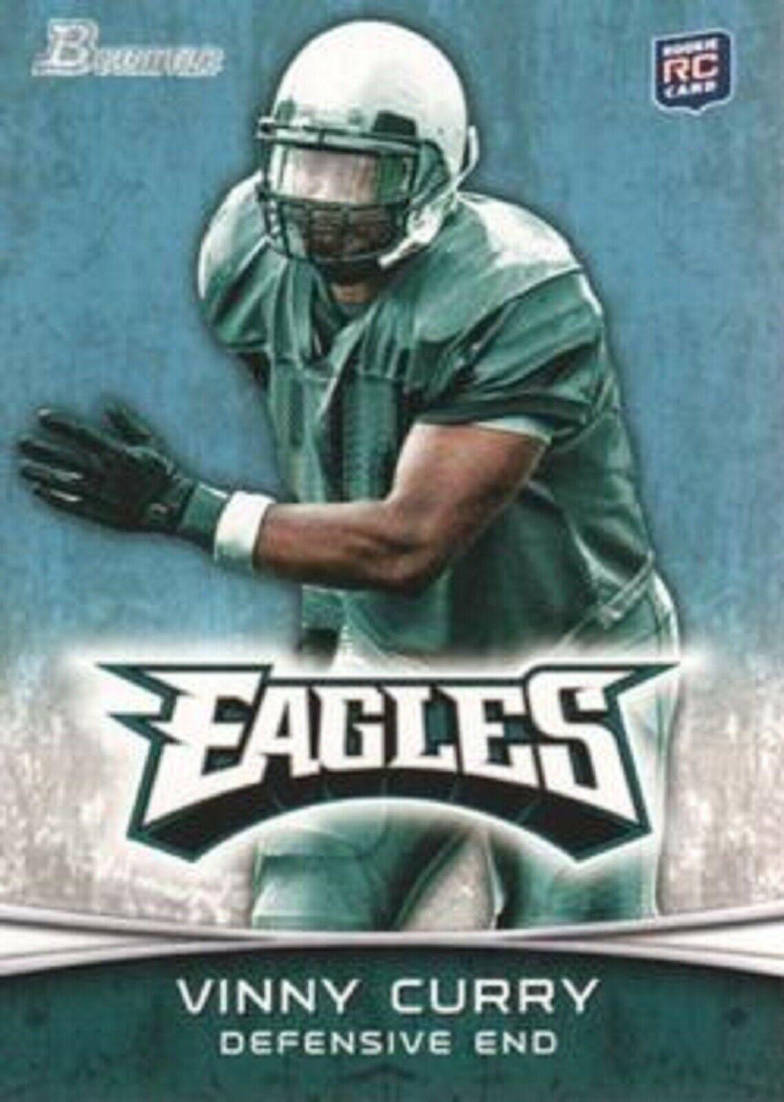 Vinny Curry #158 Football Cards 2012 Bowman