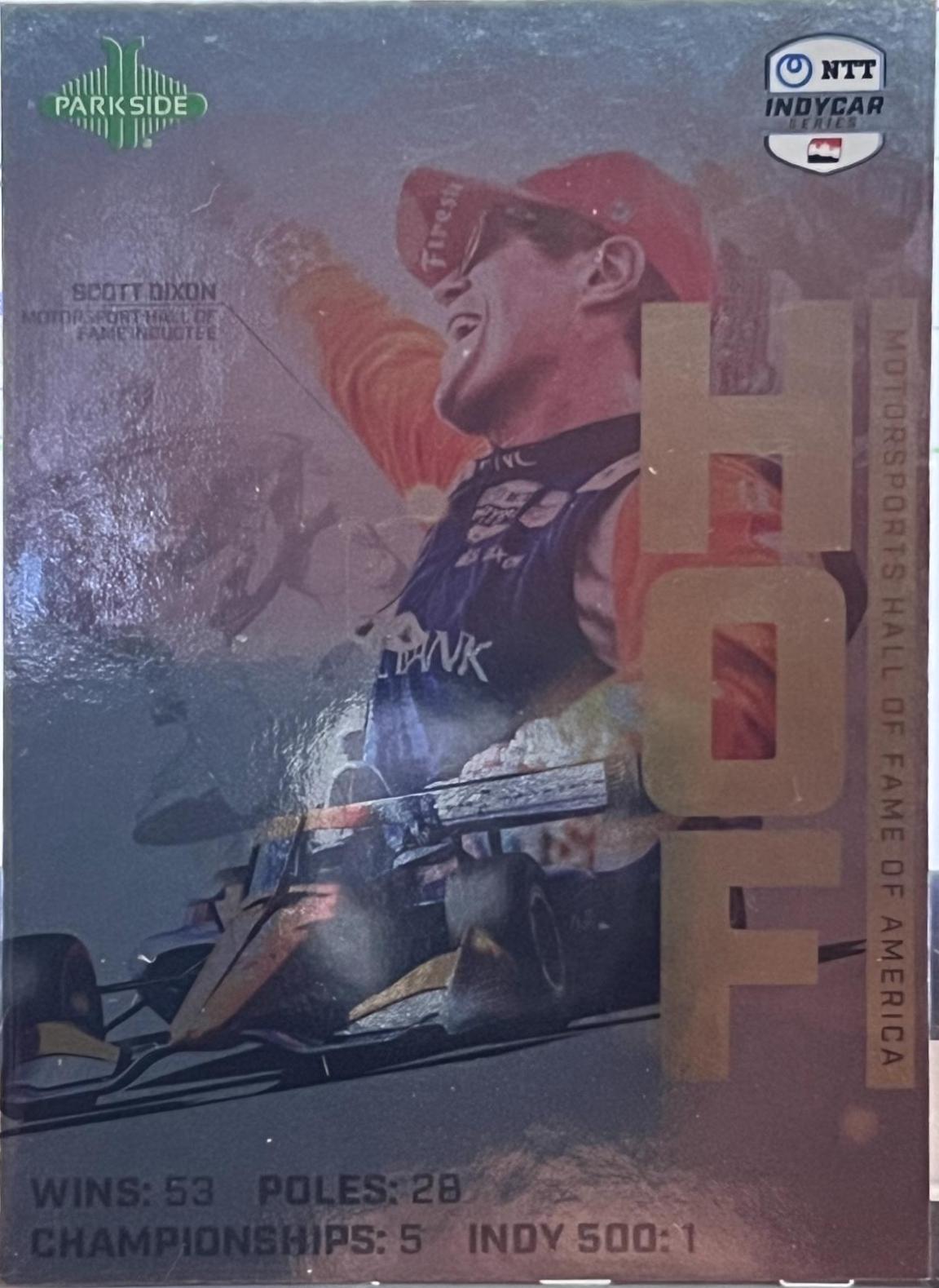 Etched in History #MM-10 Racing Cards 2024 Parkside NTT IndyCar Marquee Moment