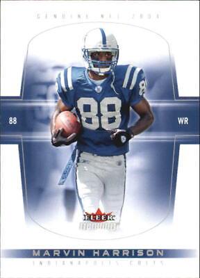 Marvin Harrison #10 Football Cards 2004 Fleer Genuine