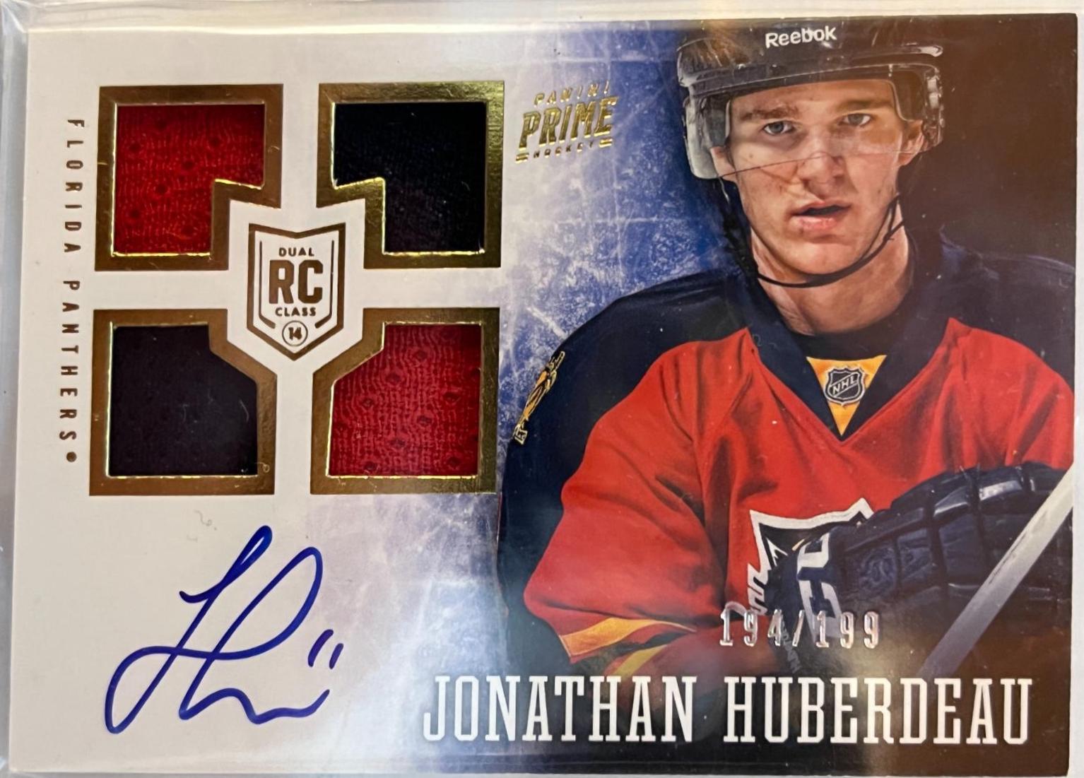Jonathan Huberdeau #118 Hockey Cards 2013 Panini Prime