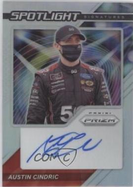 Austin Cindric #SS-AC Racing Cards 2021 Panini Prizm Spotlight Signatures