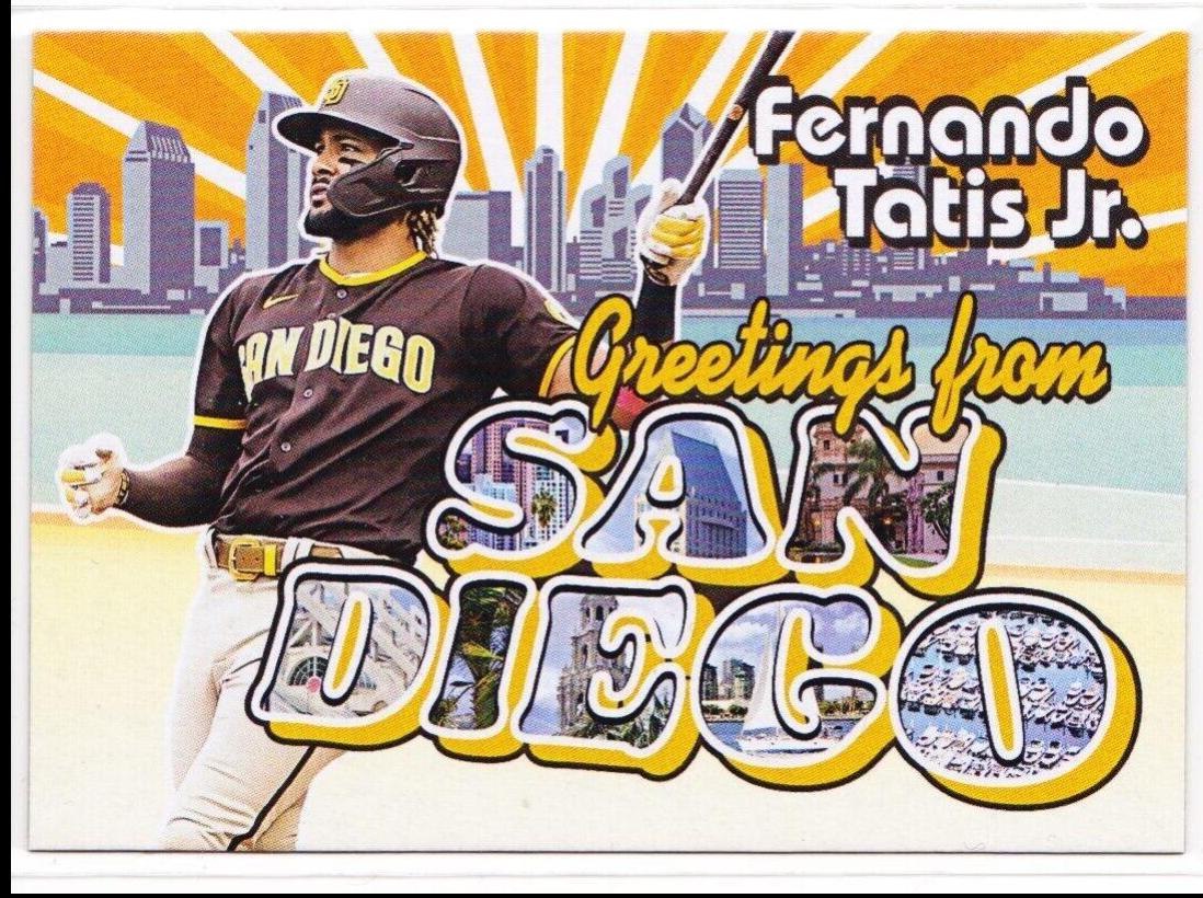 Fernando Tatis Jr. #PC-13 Baseball Cards 2022 Topps Archives Postcards