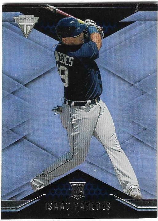 Isaac Paredes #20 Baseball Cards 2021 Panini Chronicles Titanium