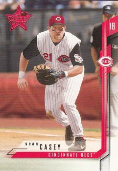 Sean Casey #21 Baseball Cards 2001 Leaf Rookies & Stars