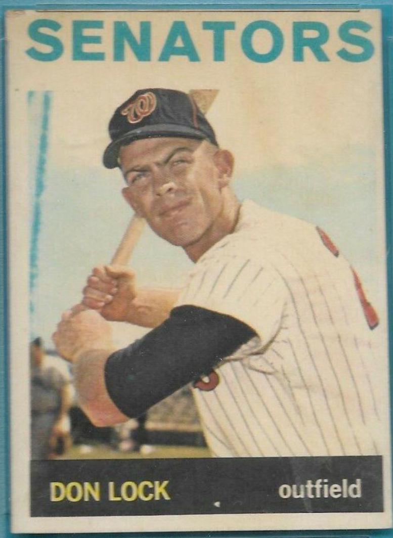Don Lock #114 Baseball Cards 1964 Venezuela Topps
