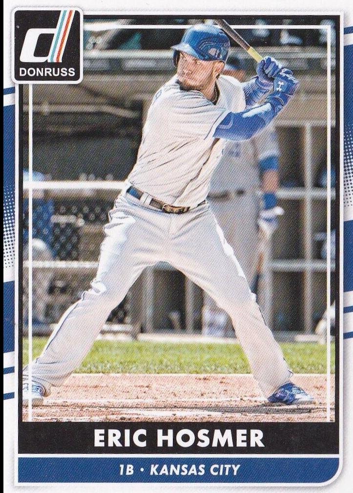 Eric Hosmer #132 2016 Panini Donruss Baseball