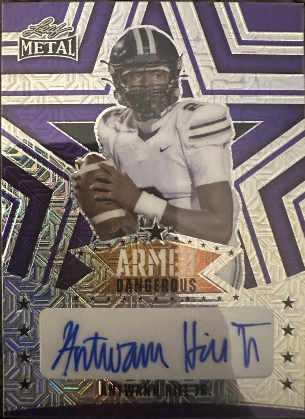 Antwann Hill Jr. [Purple Mojo] #AD-AHJ