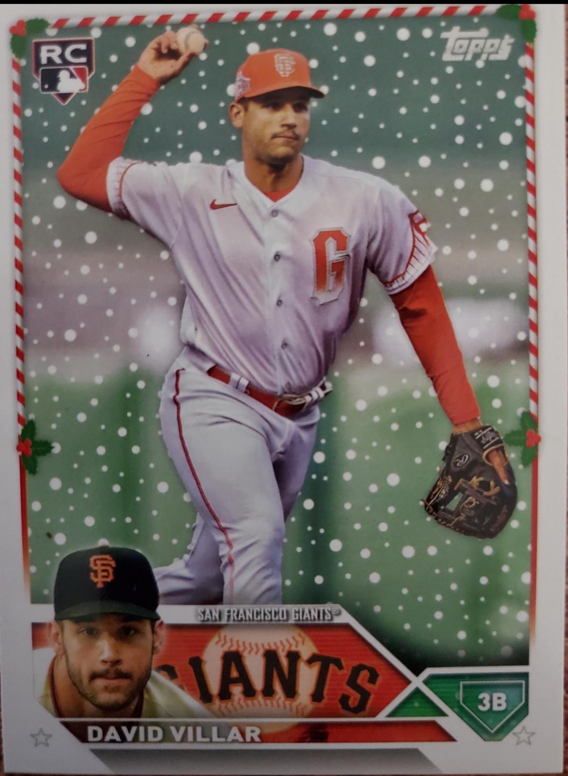 David Villar #H161 Baseball Cards 2023 Topps Holiday