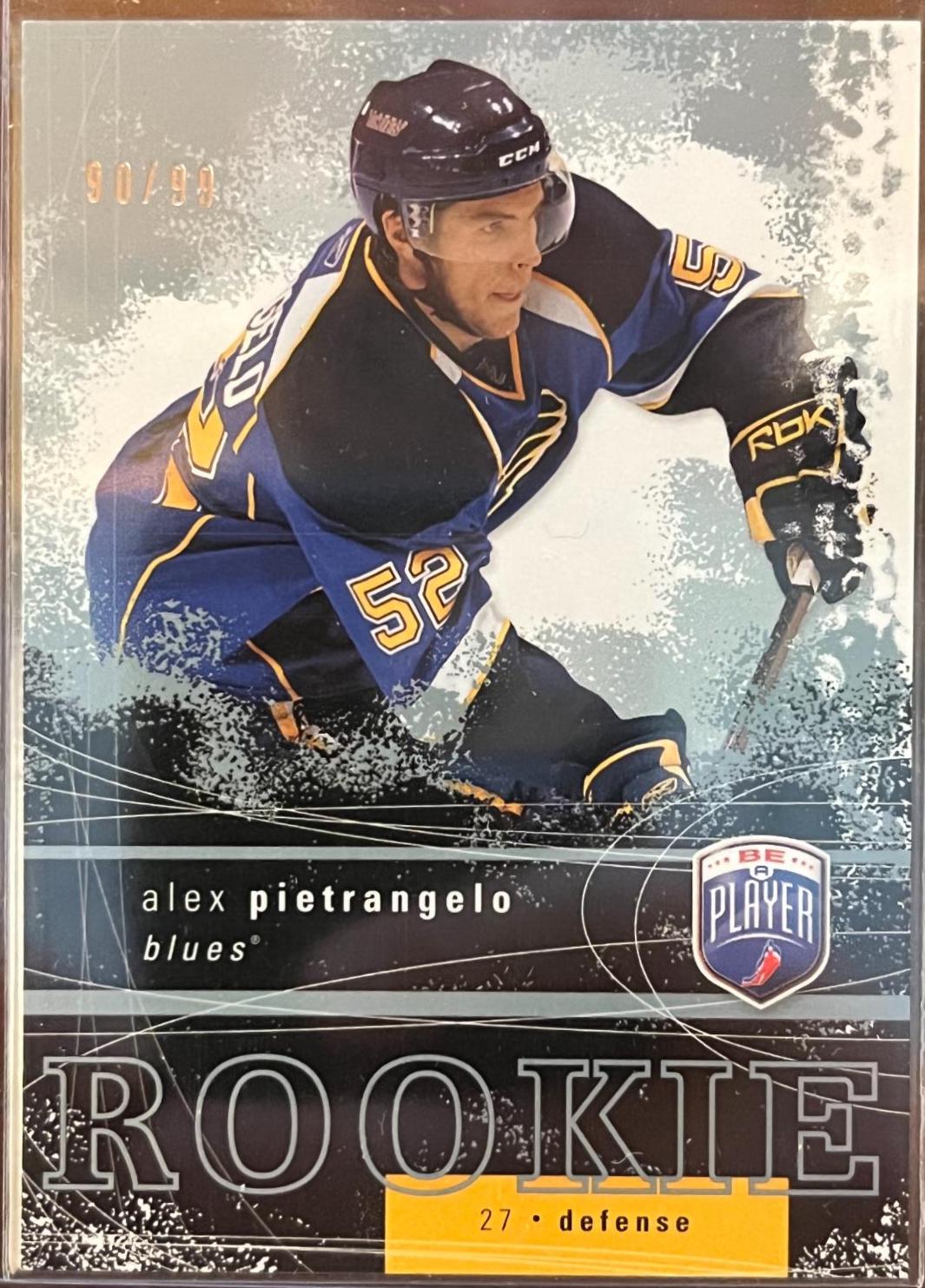 Alex Pietrangelo #RR-303 Hockey Cards 2007 Upper Deck Be A Player