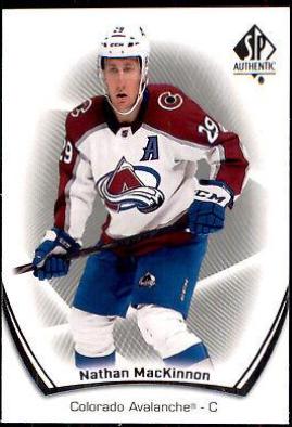 Nathan MacKinnon #75 2021-22 SP Authentic Hockey