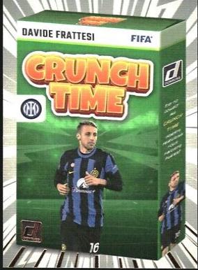 Davide Frattesi #5 Soccer Cards 2023 Panini Donruss Crunch Time