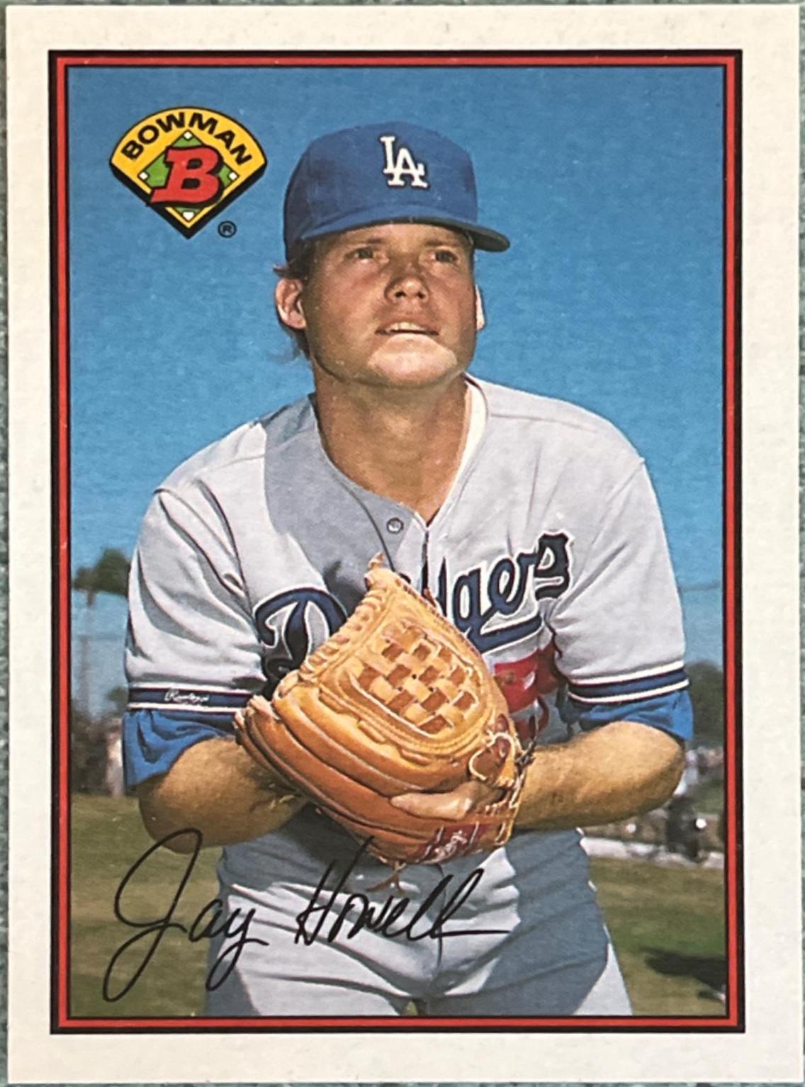 Jay Howell #335 Baseball Cards 1989 Bowman