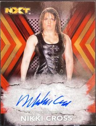 Nikki Cross #RA-NC Wrestling Cards 2017 Topps WWE NXT Autographs