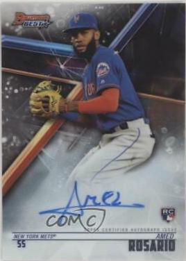 Amed Rosario #B18-ARO Baseball Cards 2018 Bowman's Best of 2018 Autographs
