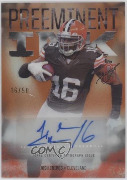 Josh Cribbs [Orange] #PI-JC