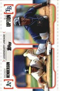 B. J. Upton, Rickey Henderson