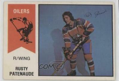 Rusty Patenaude #51 1974 O Pee Chee Wha Hockey