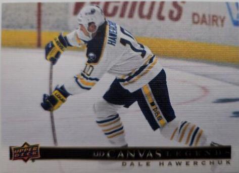 Dale Hawerchuk #C-79 Hockey Cards 2020 SP Signature Edition Legends UD Canvas