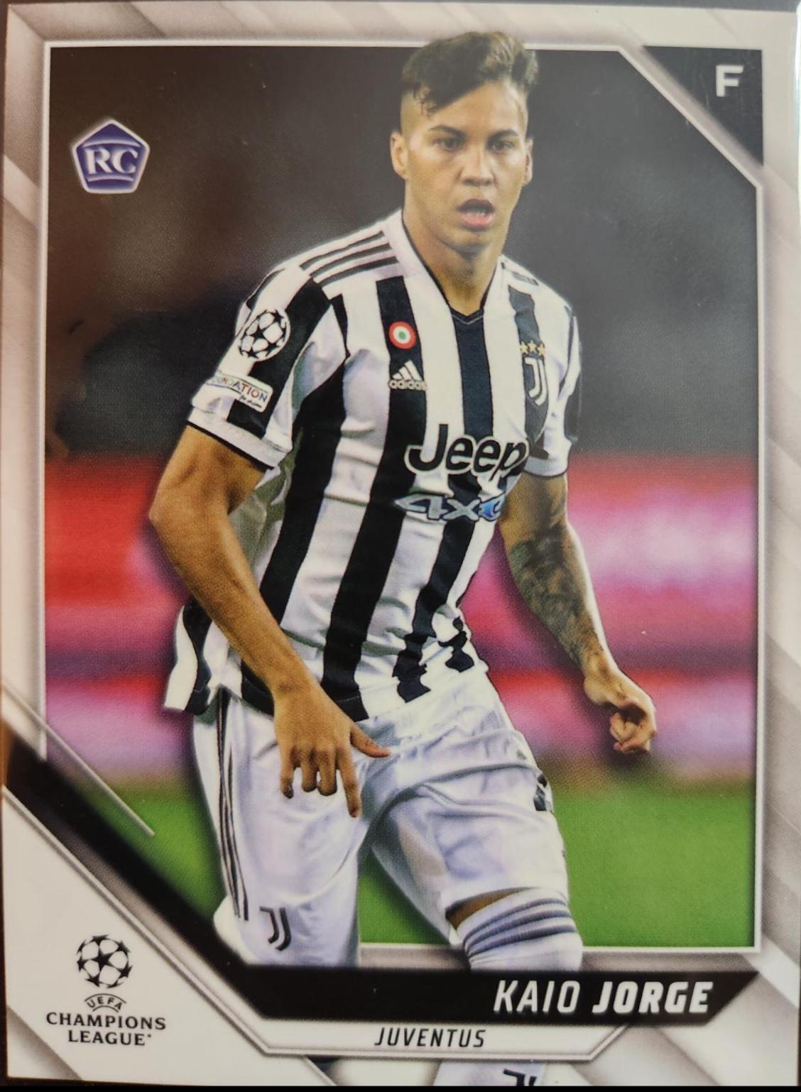 Kaio Jorge #196 Soccer Cards 2021 Topps UEFA Champions League